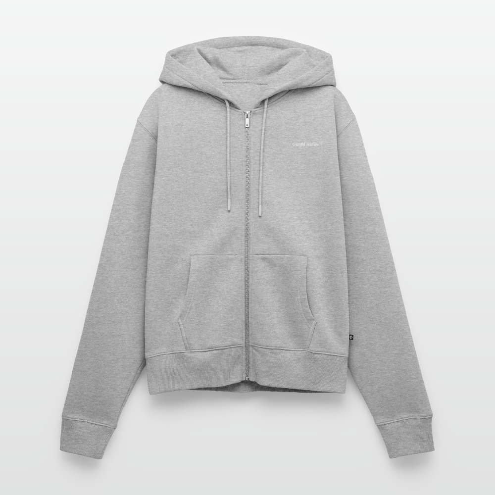 Frauen Zipper Gj.s - heather grey