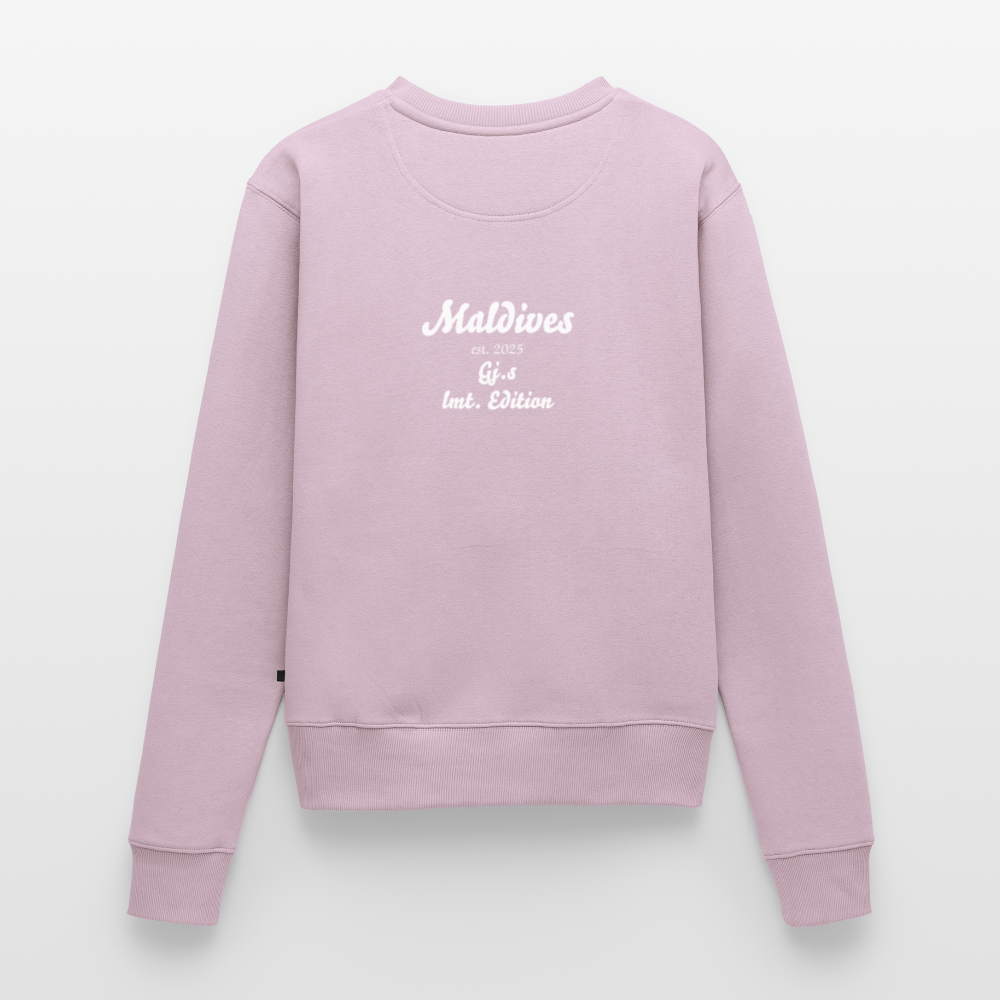 Frauen Sweatshirt Gj.s Maldives lmt. Edition - dusky pink