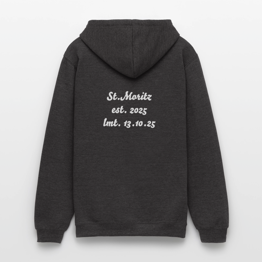Herren Hoodie Gj.s St. Moritz lmt. - charcoal grey