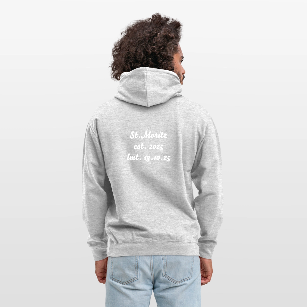 Herren Hoodie Gj.s St. Moritz lmt. - light heather grey