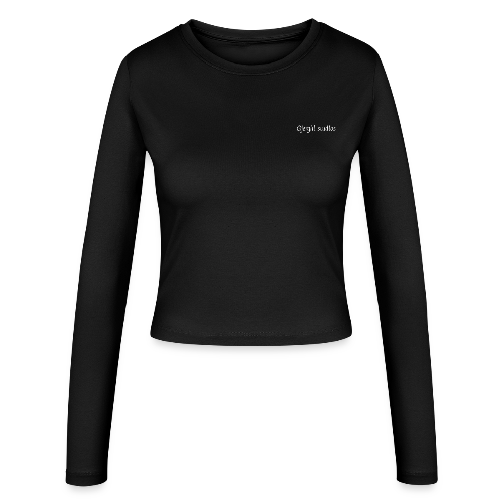 Frauen Langarmshirt Gj.s - black
