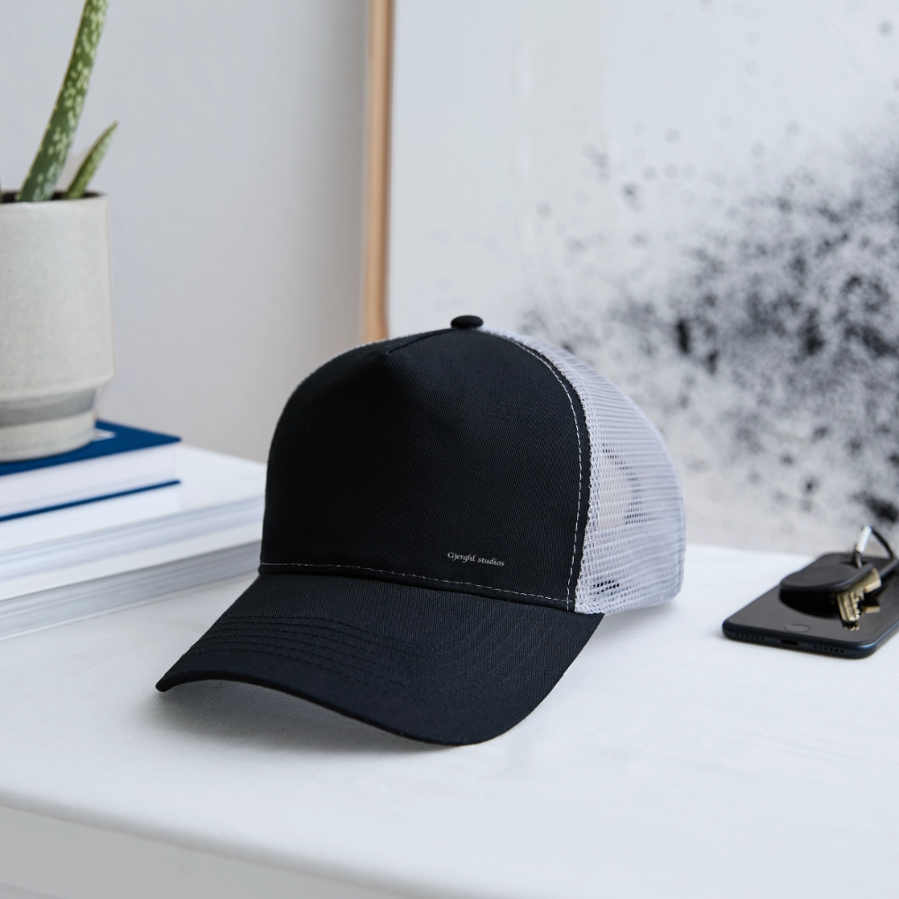 Cap Gj.s - black/stone grey