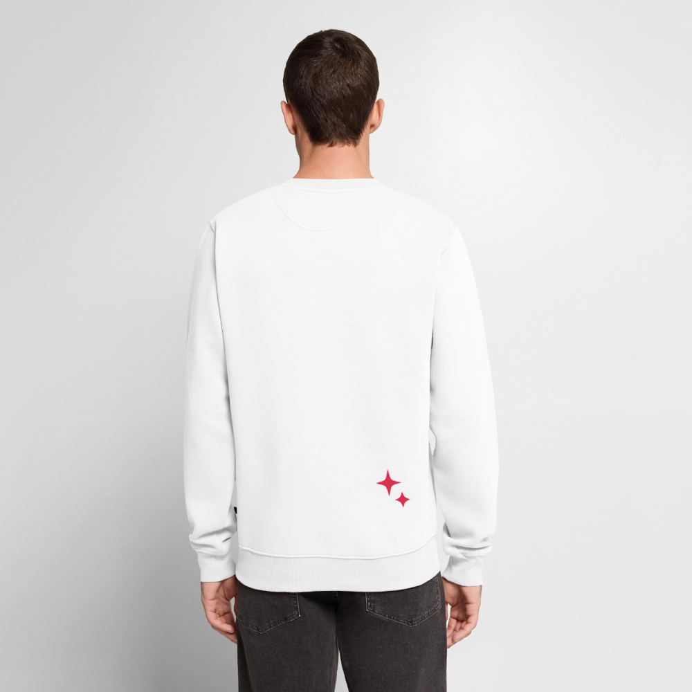 Herren Sweatshirt Gj.s STARs - white