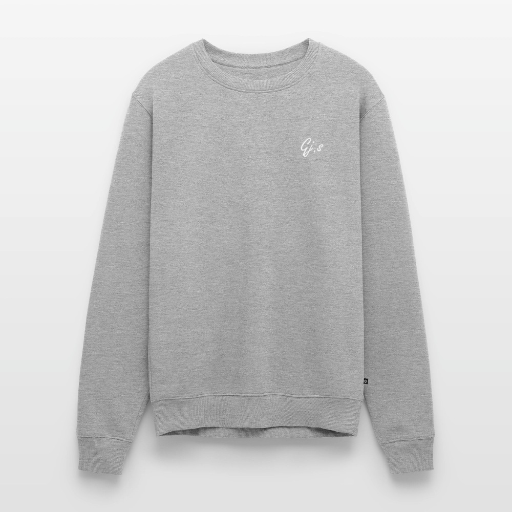 Herren Sweatshirt Gj.s STAR Pink version - heather grey