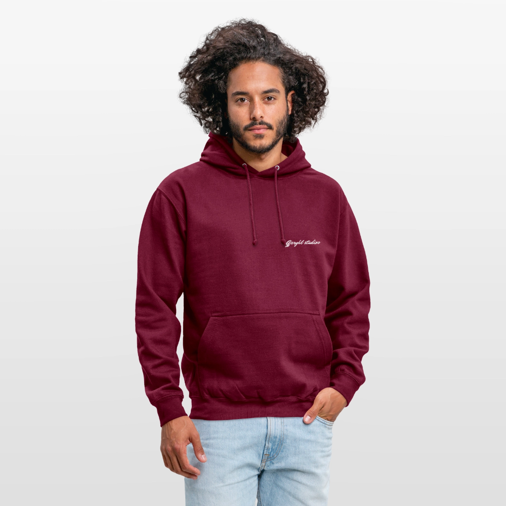 Herren Hoodie Gj.s St. Moritz lmt. - bordeaux