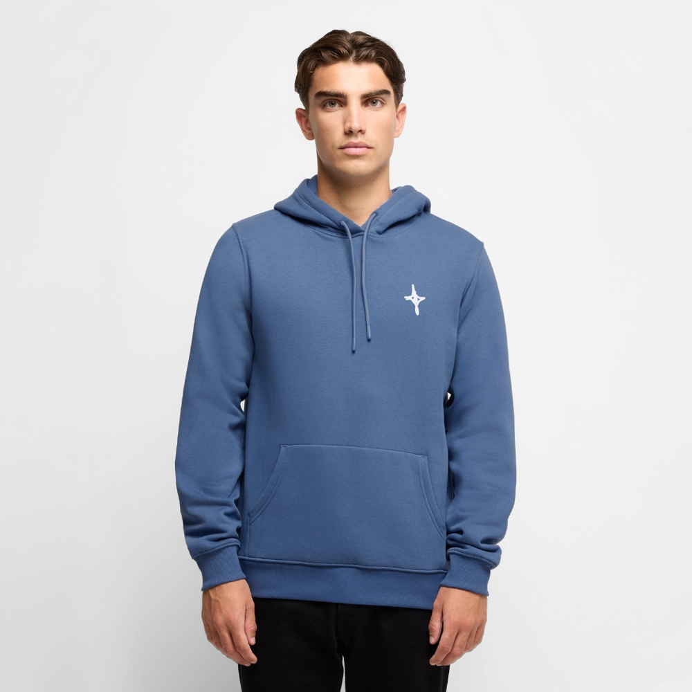 Herren Hoodie Gj.s XMas - stone blue