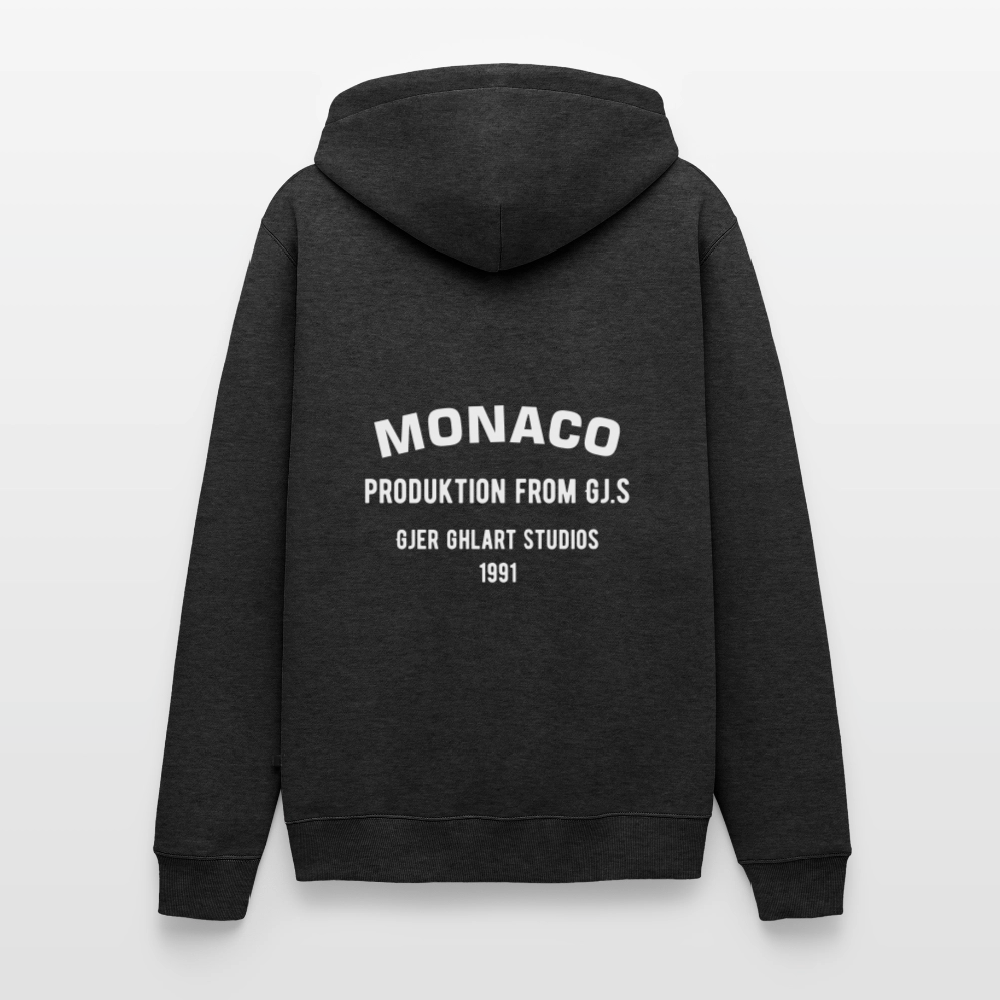 Herren Hoodie Gj.s Gjer-MONACO - heather anthracite