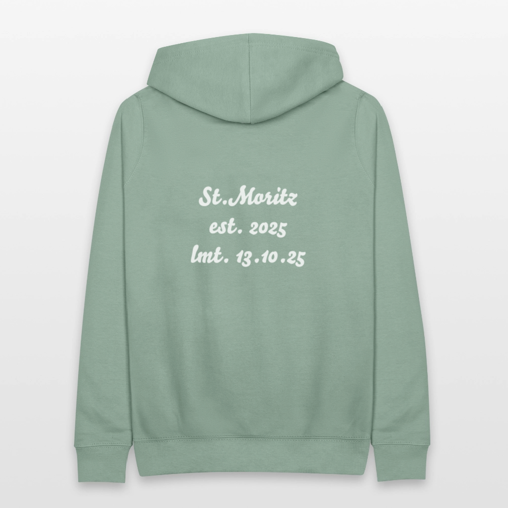 Frauen Hoodie Gj.s St. Moritz lmt. - steel green