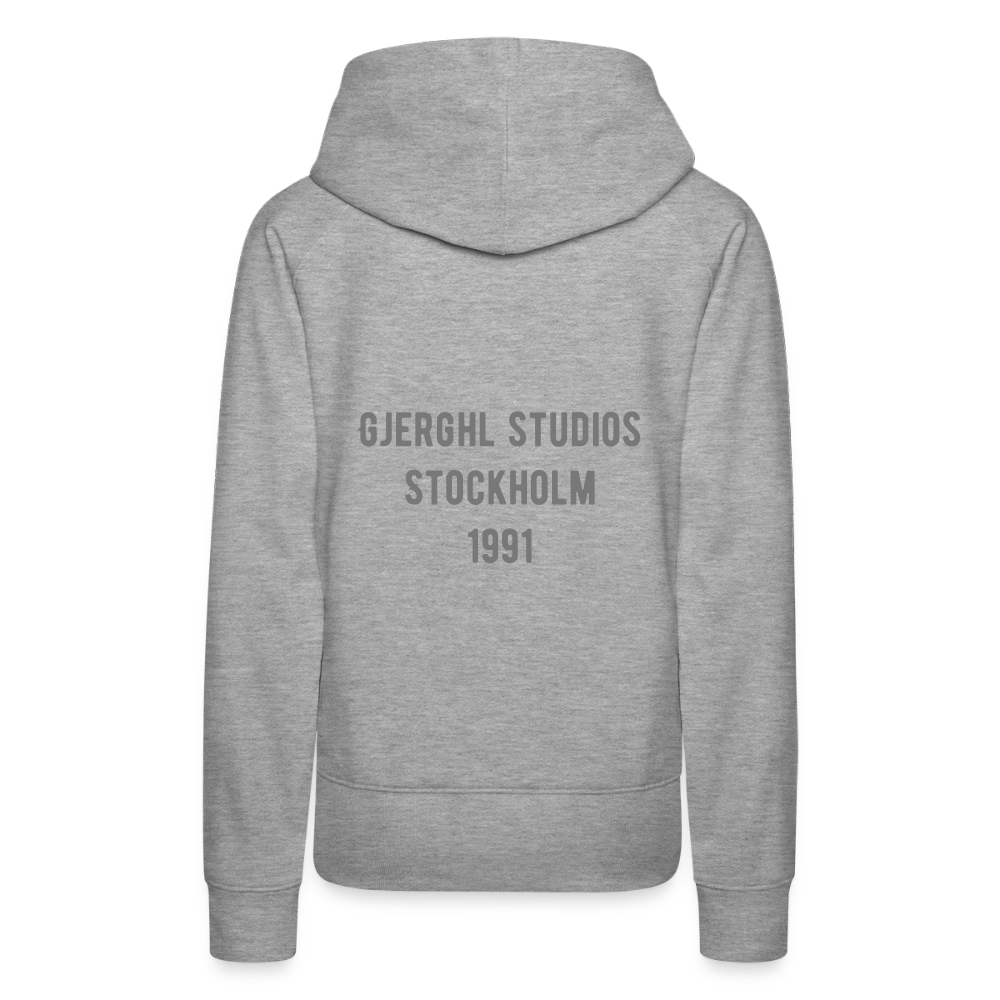 Frauen Hoodie Gj.s Stockholm - heather grey