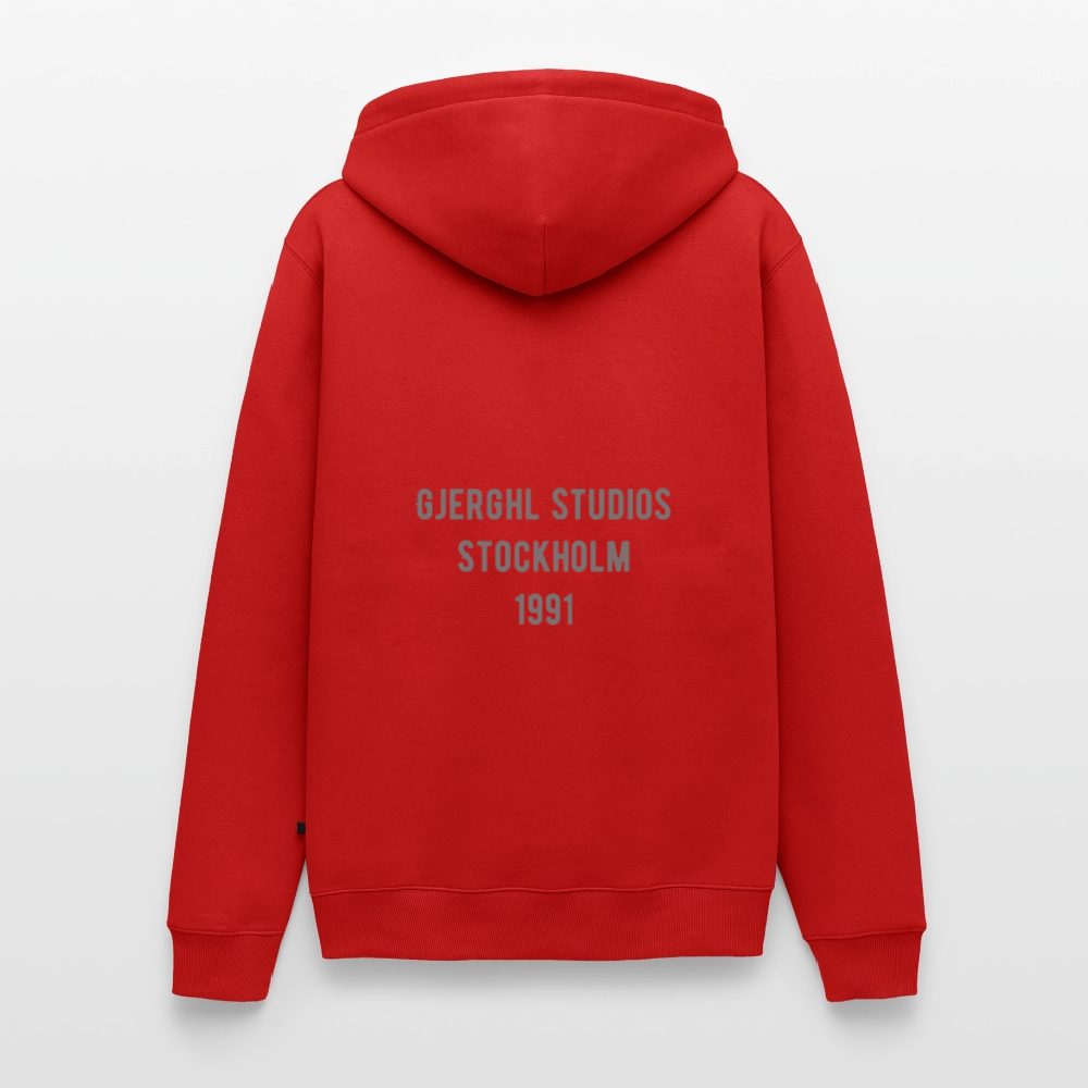 Herren Hoodie Gj.s Stockholm - red