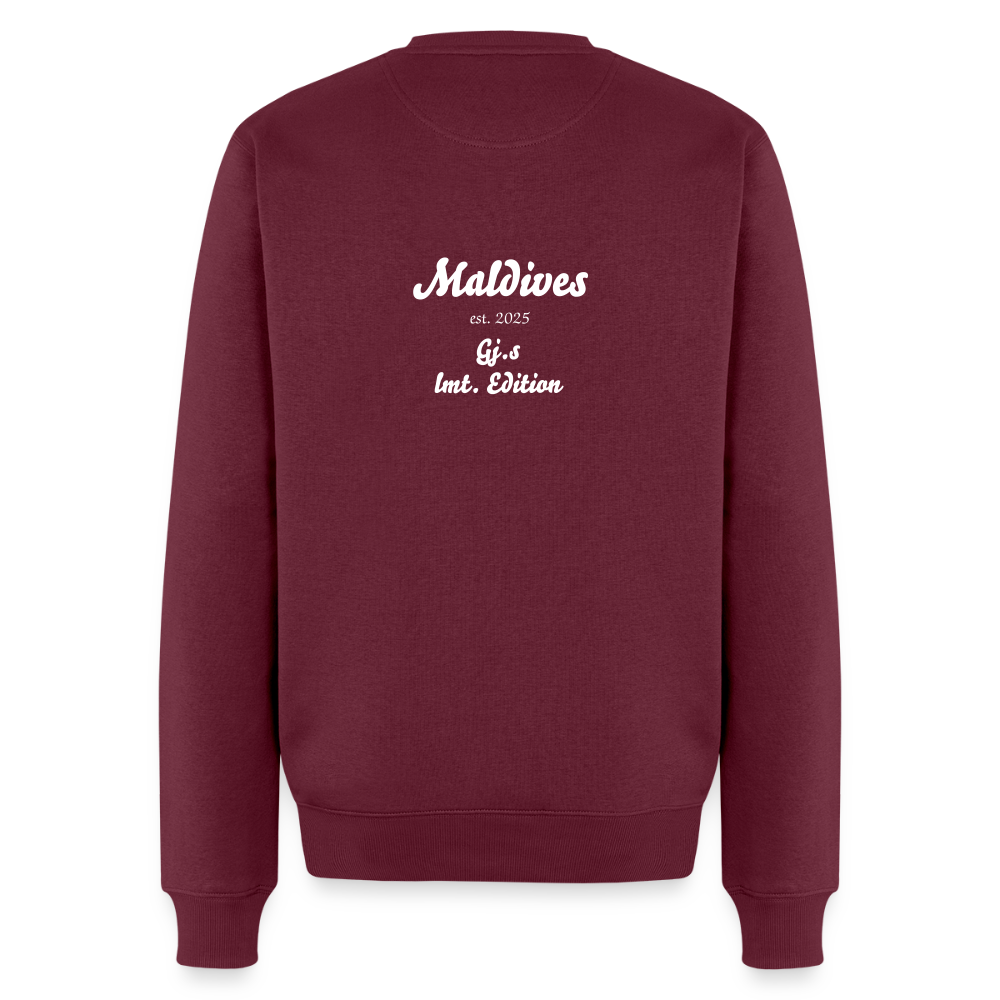 Herren Sweatshirt Gj.s Maldives lmt. Edition - burgundy