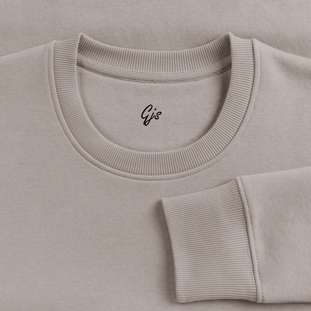 Herren Classic Sweatshirt Gj.s - taupe