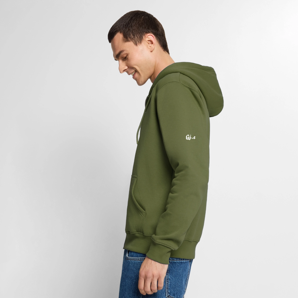 Herren Zipper Gj.s - khaki