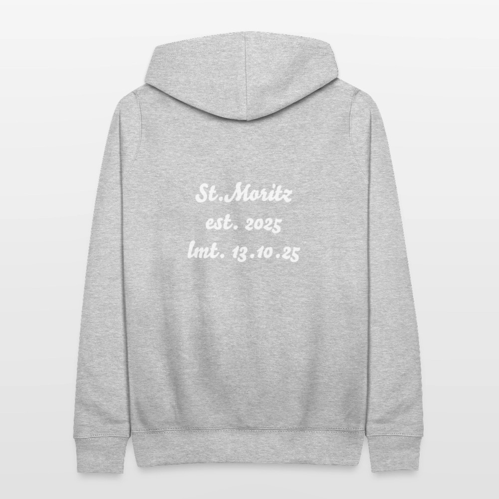 Frauen Hoodie Gj.s St. Moritz lmt. - light heather grey