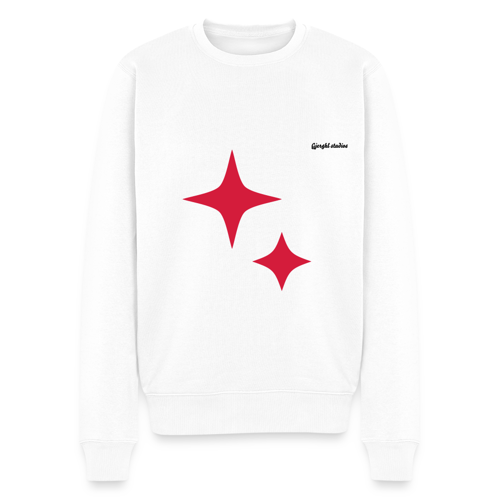 Herren Sweatshirt Gj.s STARs - white