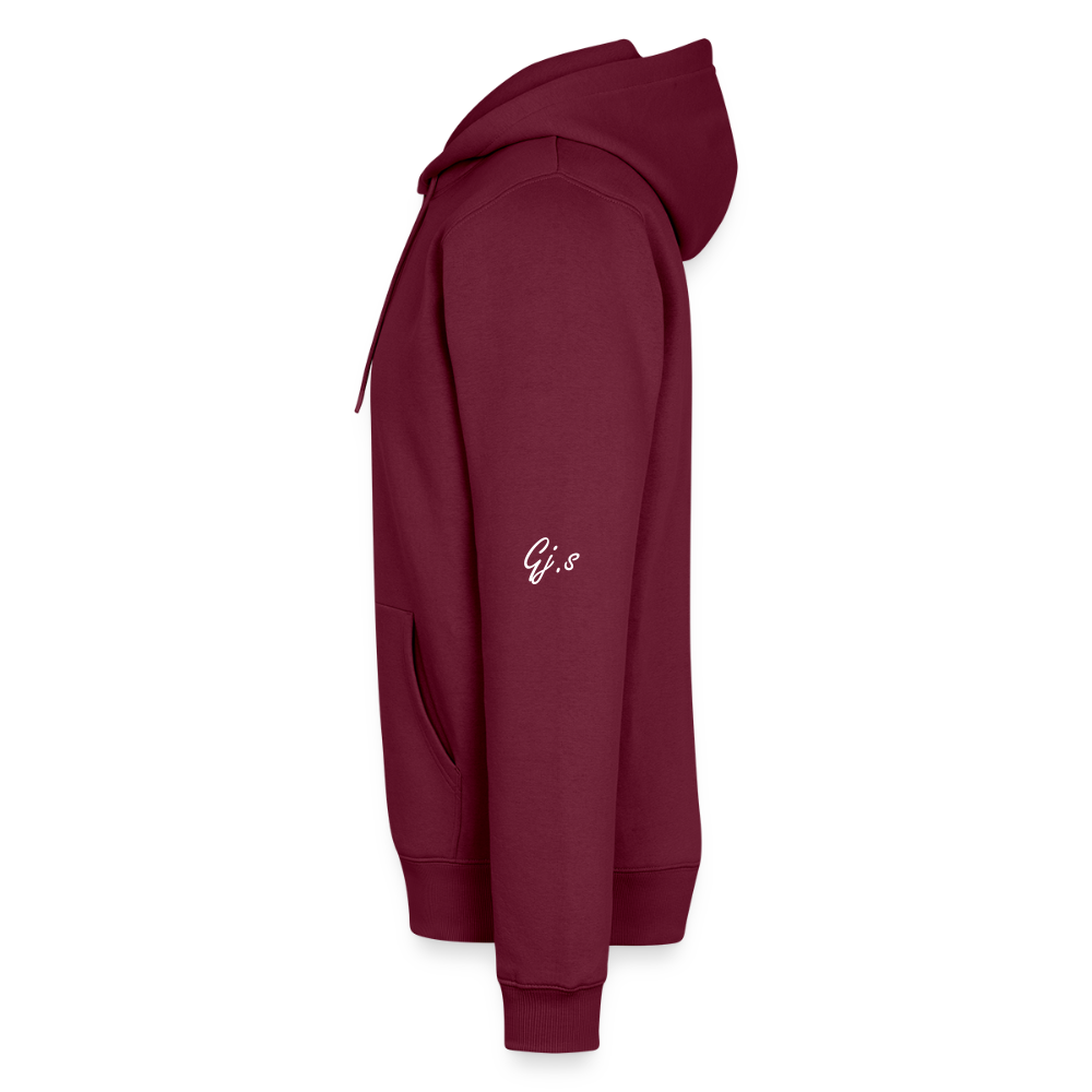 Herren Hoodie Gj.s XMas - burgundy