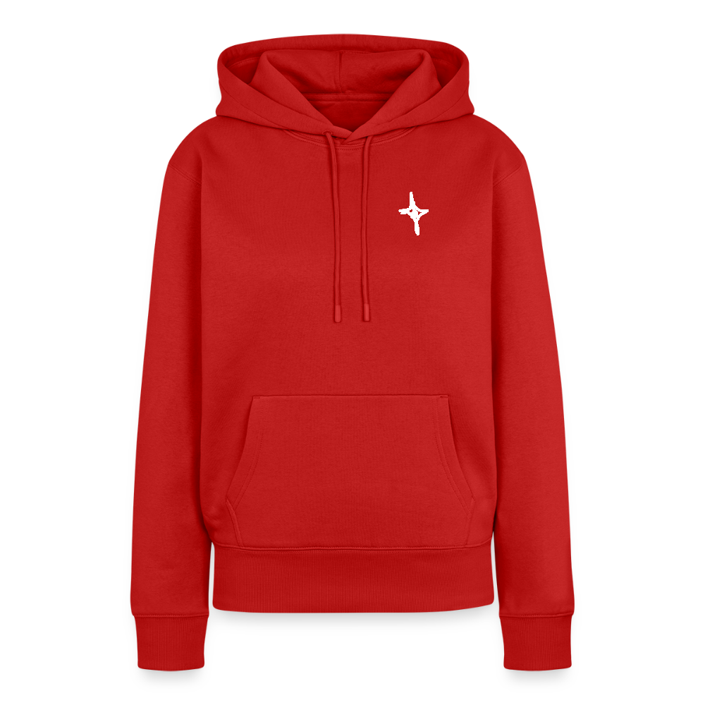 Frauen Hoodie Gj.s XMas - red