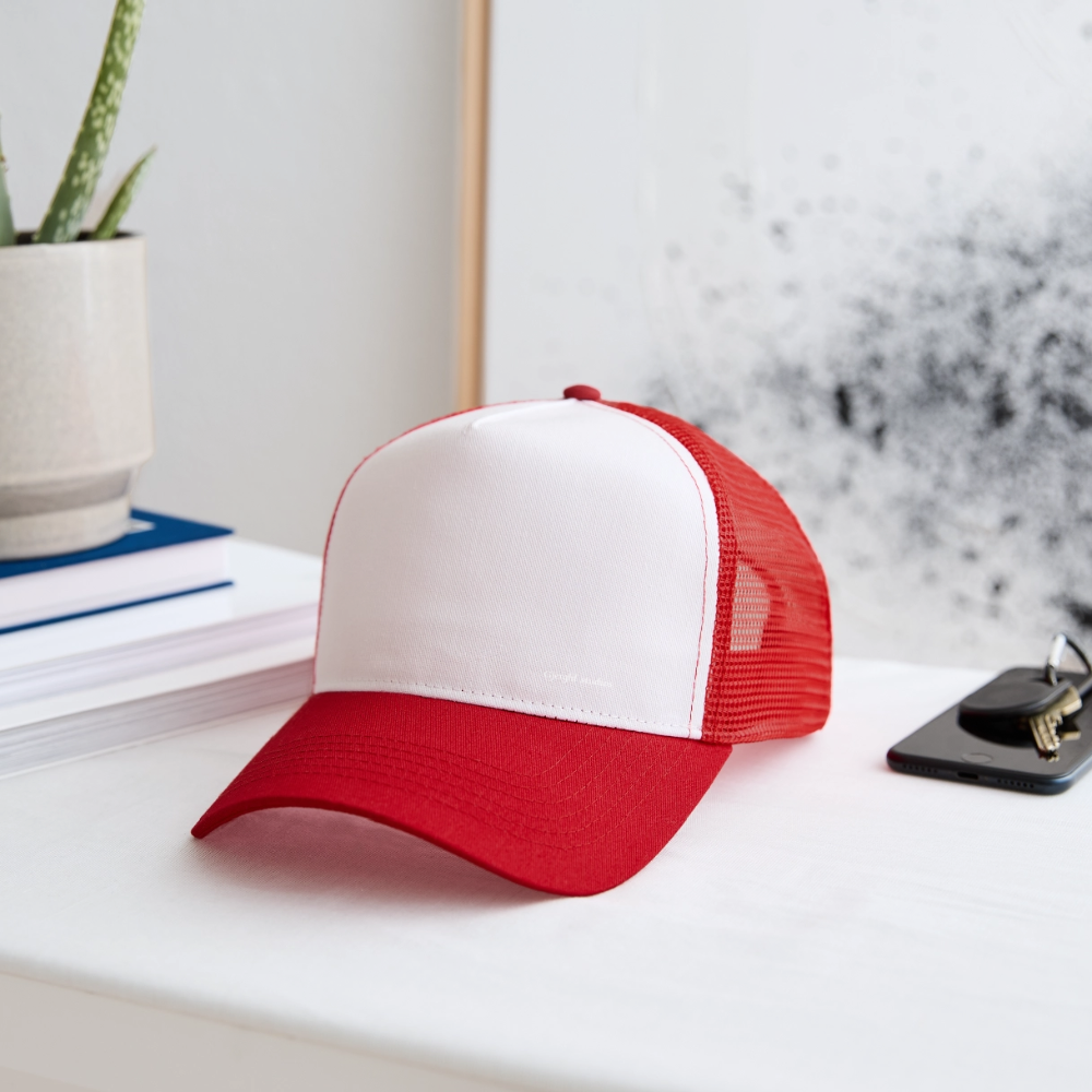 Cap Gj.s - white/red