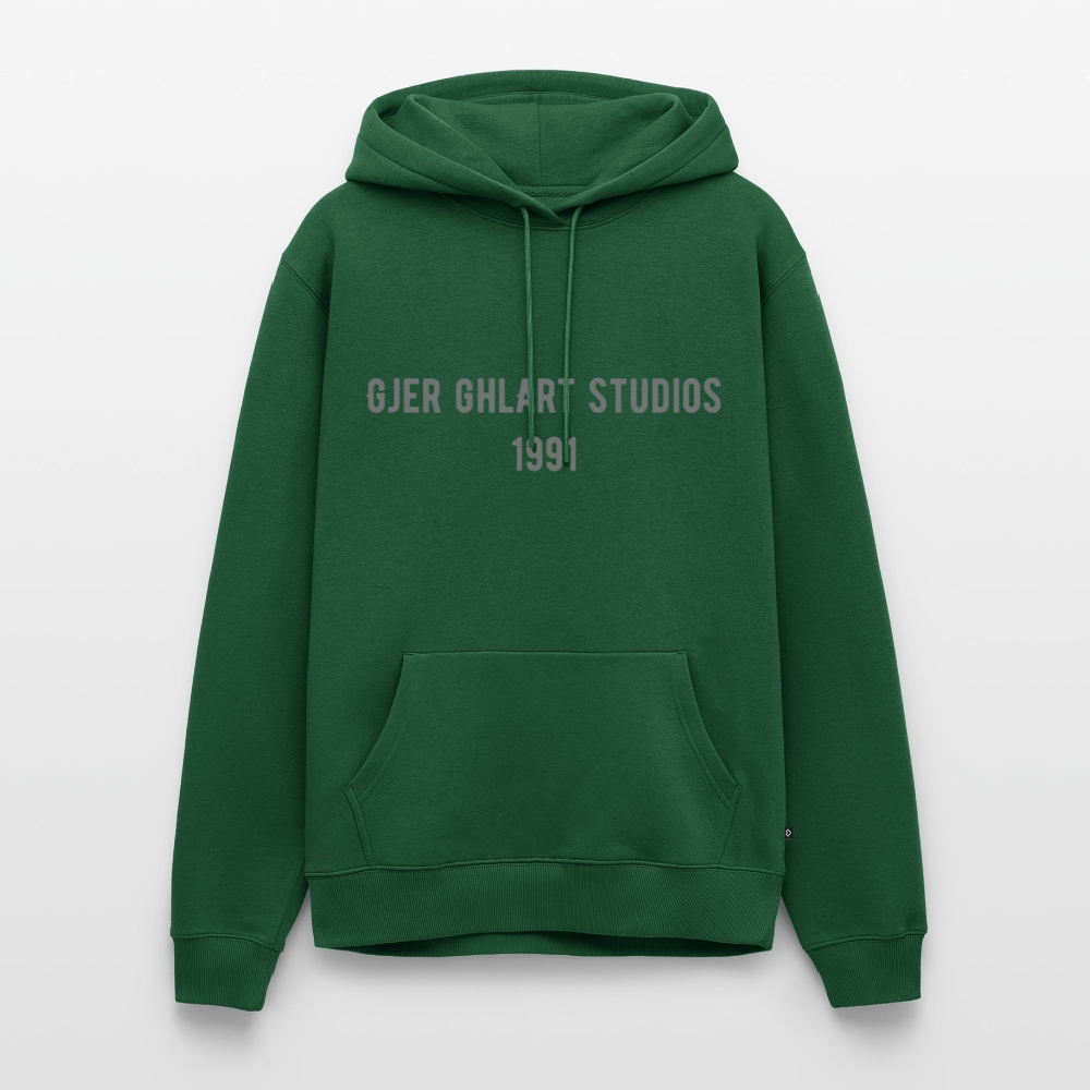 Herren Hoodie Gj.s Gjer - bottle green