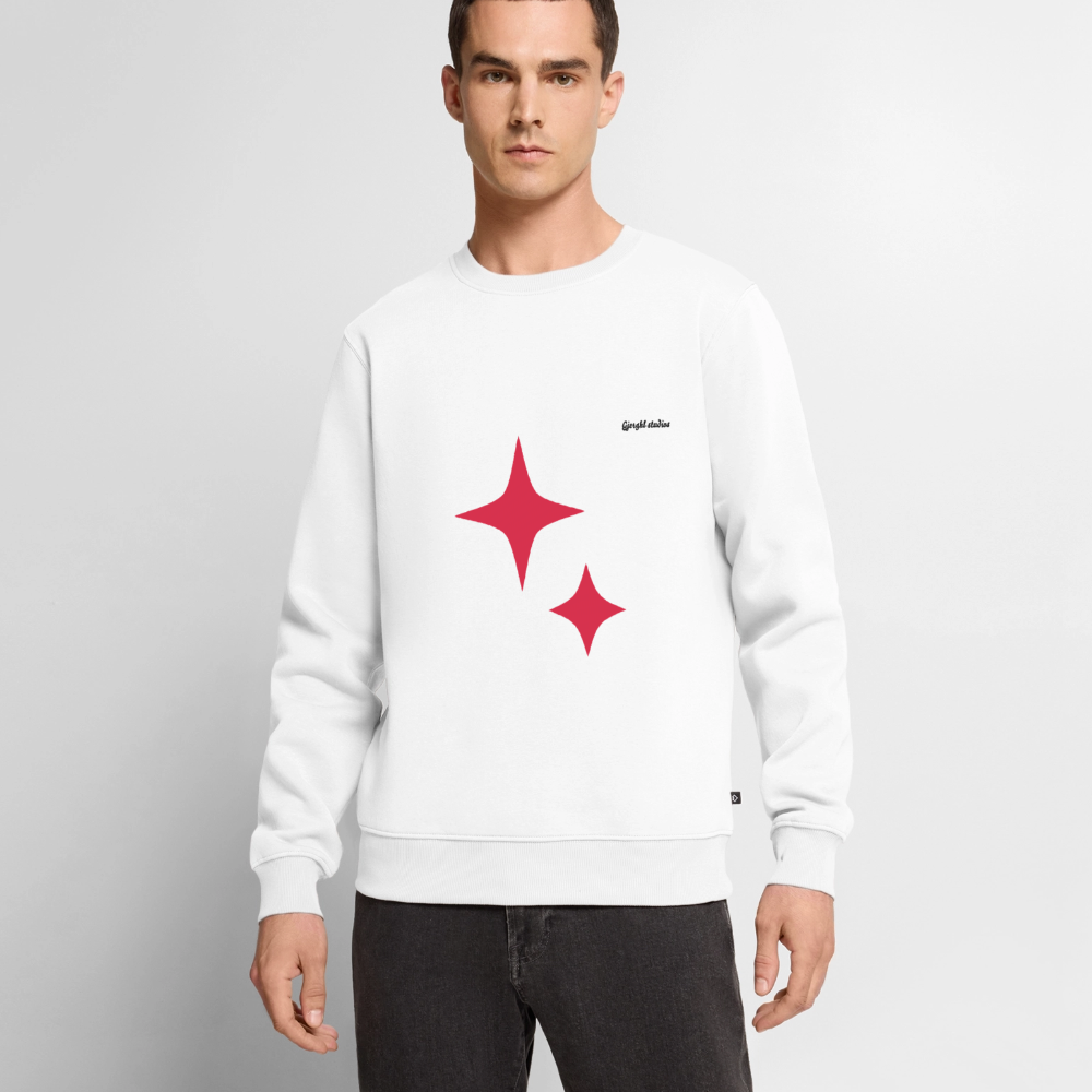 Herren Sweatshirt Gj.s STARs - white
