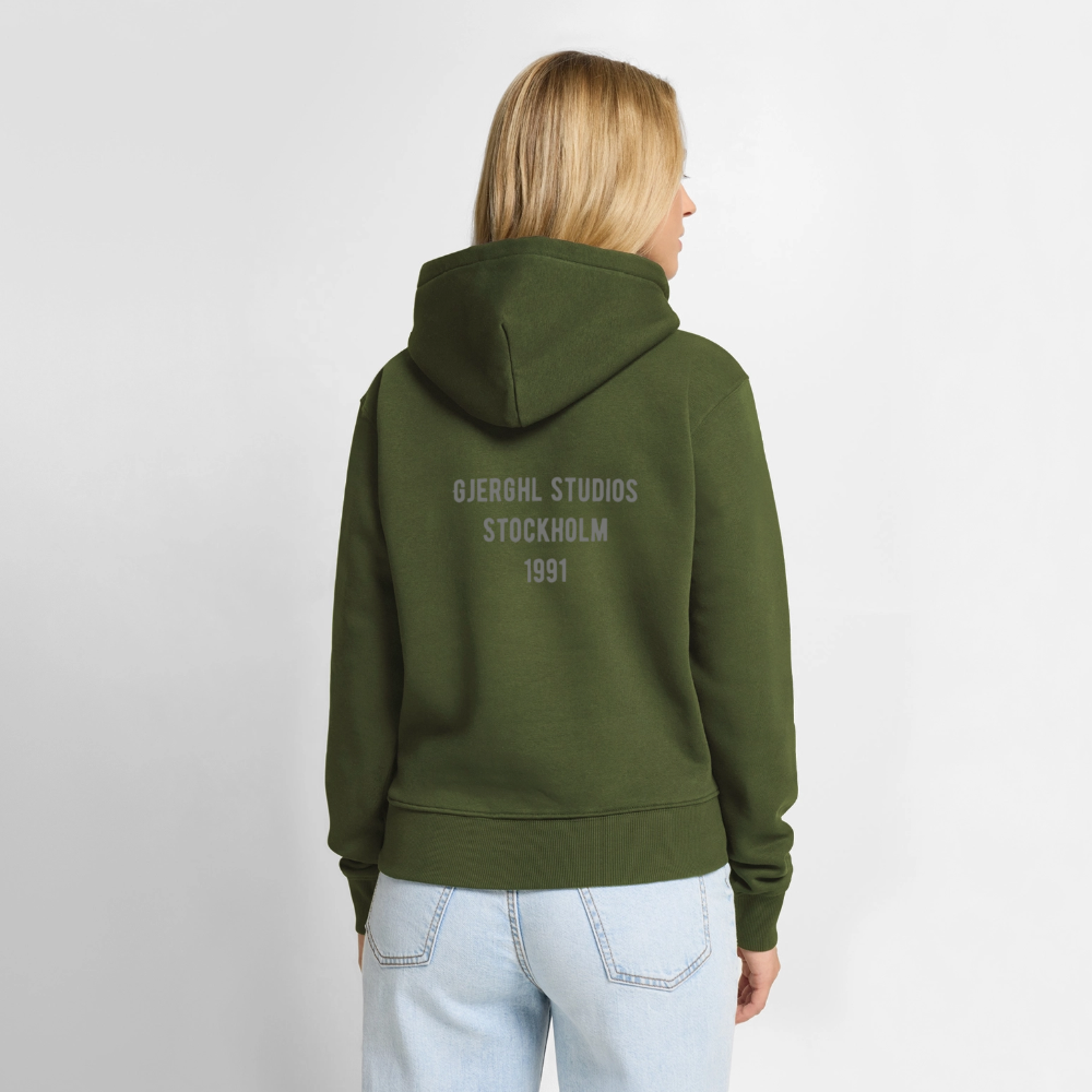 Frauen Hoodie Gj.s Stockholm - khaki