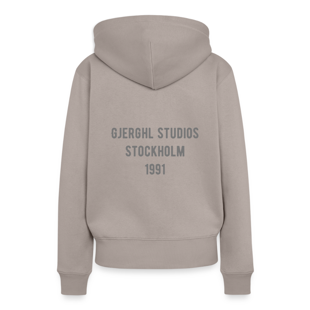 Frauen Hoodie Gj.s Stockholm - taupe