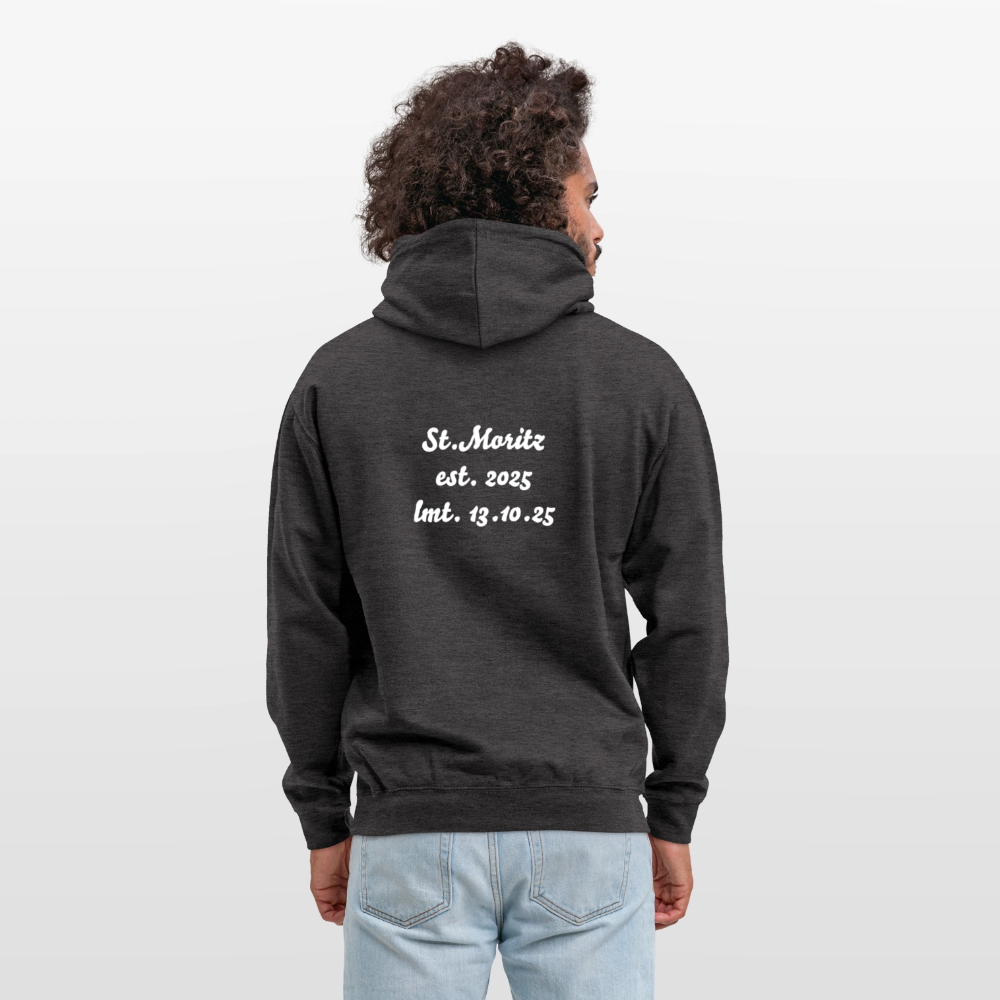 Herren Hoodie Gj.s St. Moritz lmt. - charcoal grey