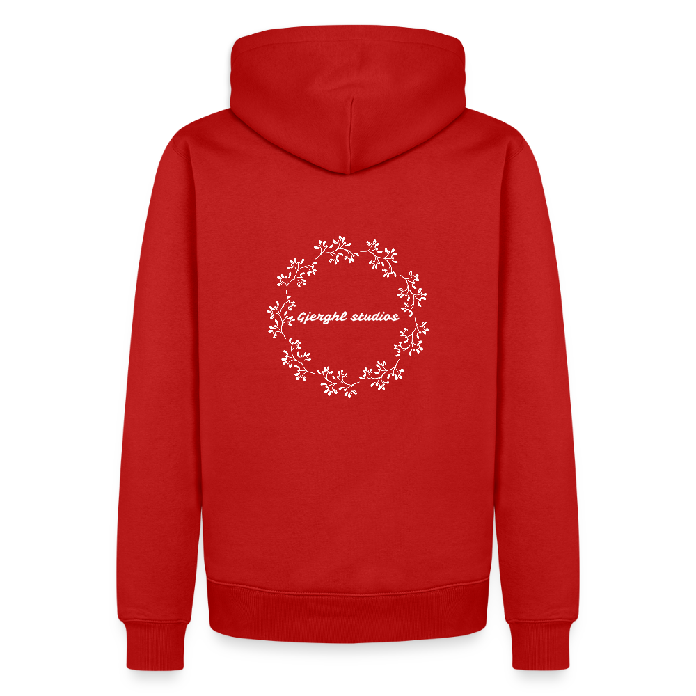 Herren Hoodie Gj.s XMas - red