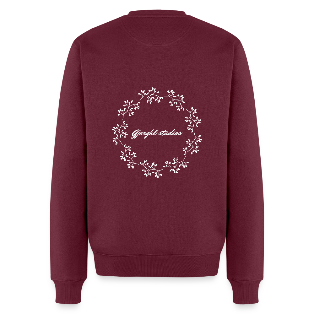 Herren Sweatshirt Gj.s XMas - burgundy