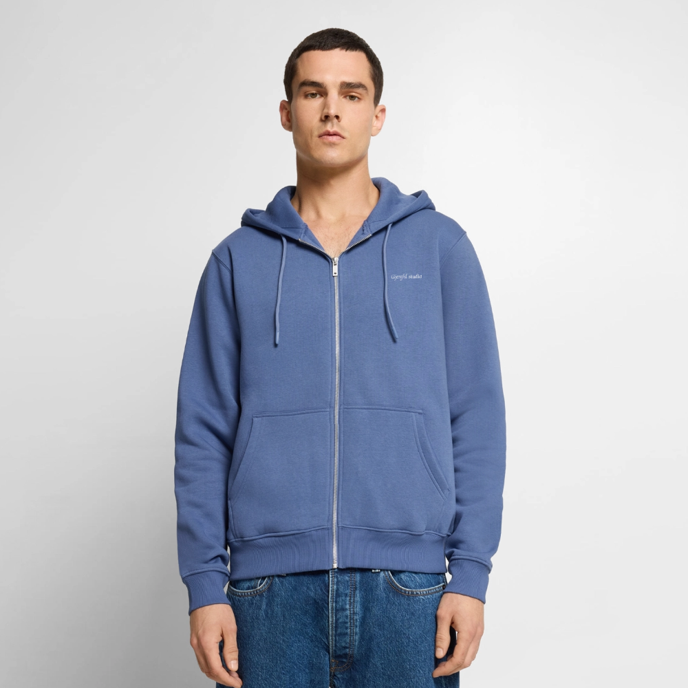 Herren Zipper Gj.s - stone blue