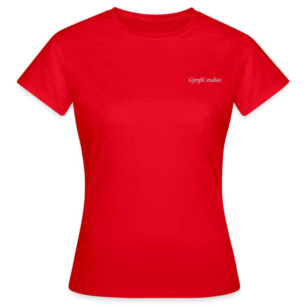 Frauen Tshirt Gj.s - red