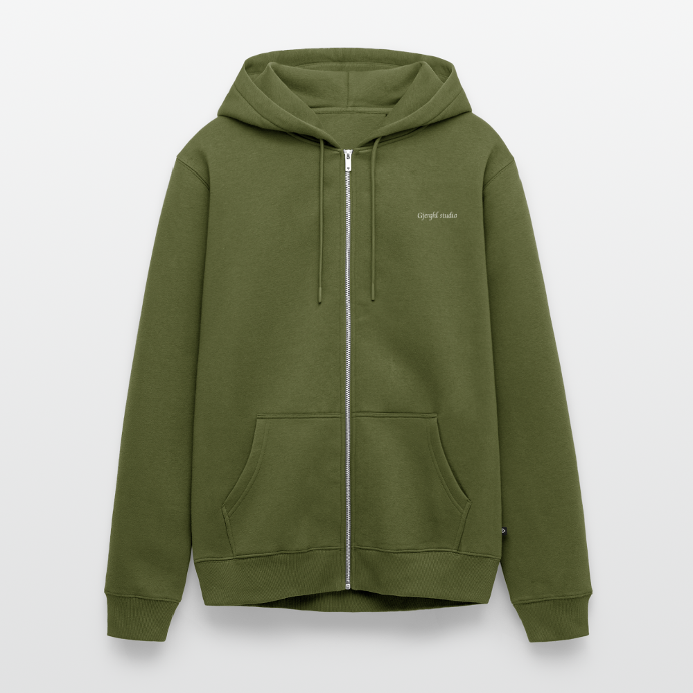 Herren Zipper Gj.s - khaki