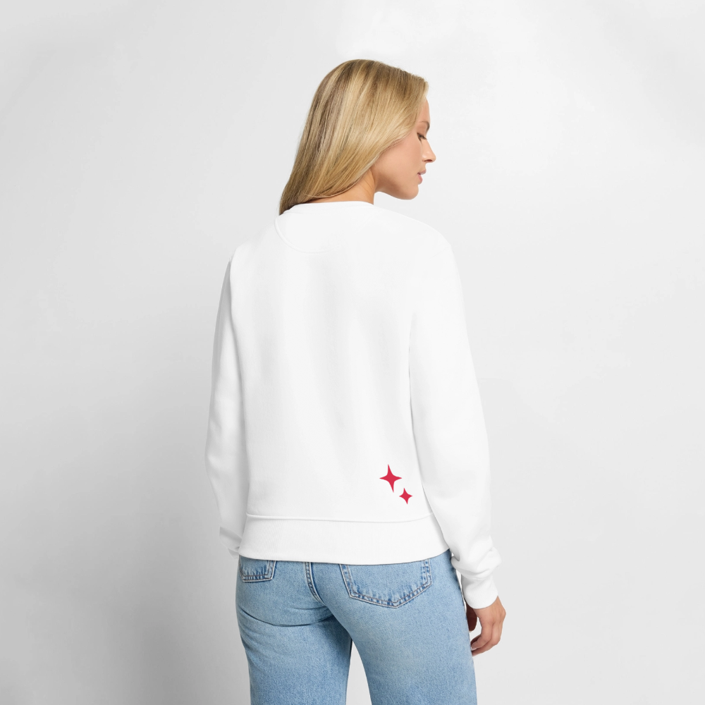 Frauen Sweatshirt Gj.s STARs - white
