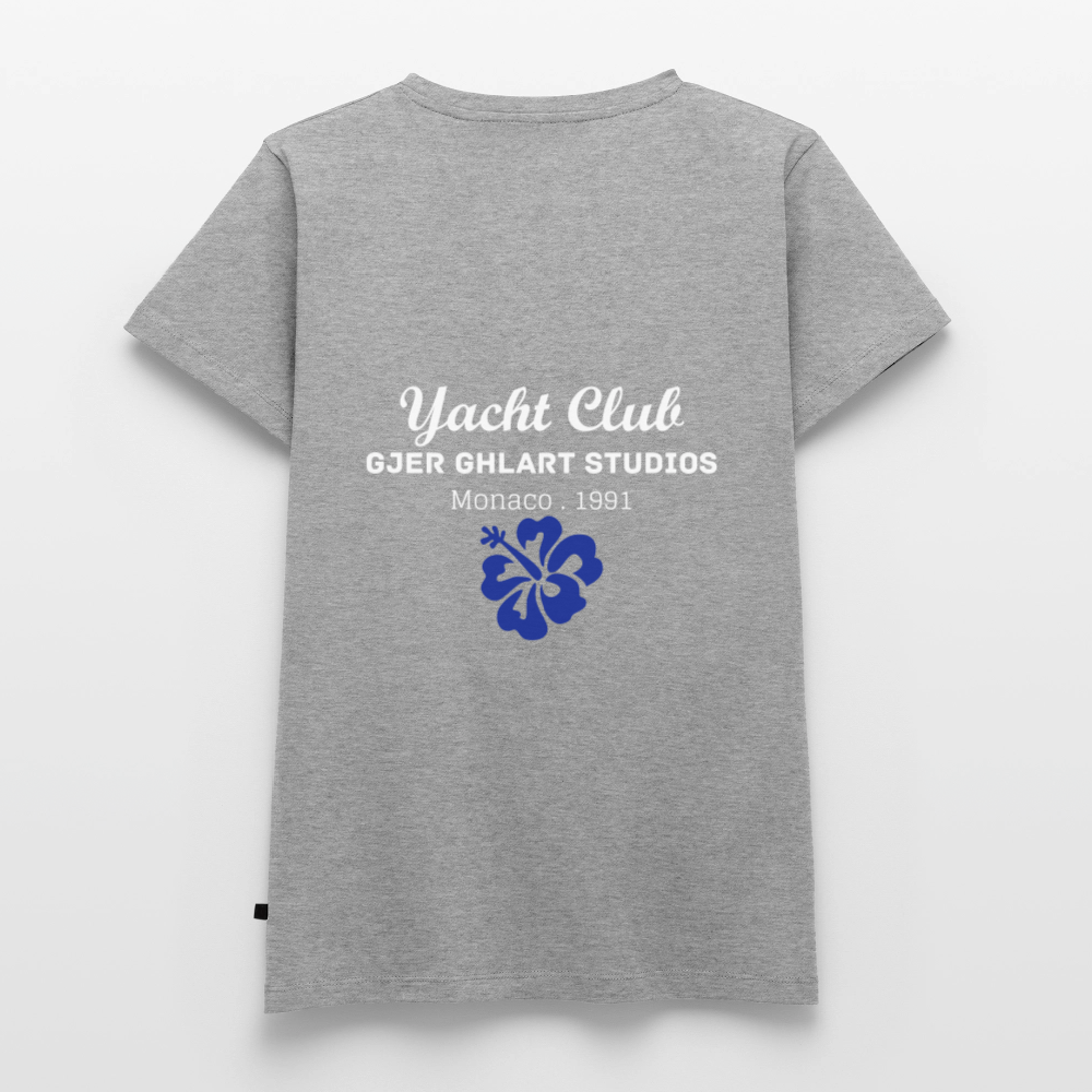 Frauen T-Shirt Gj.s Yacht Club - heather grey