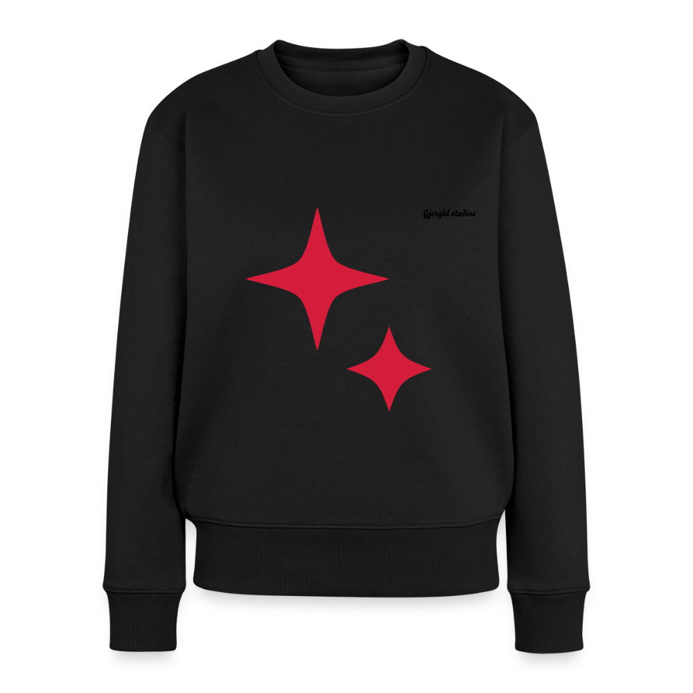 Frauen Sweatshirt Gj.s STARs - black