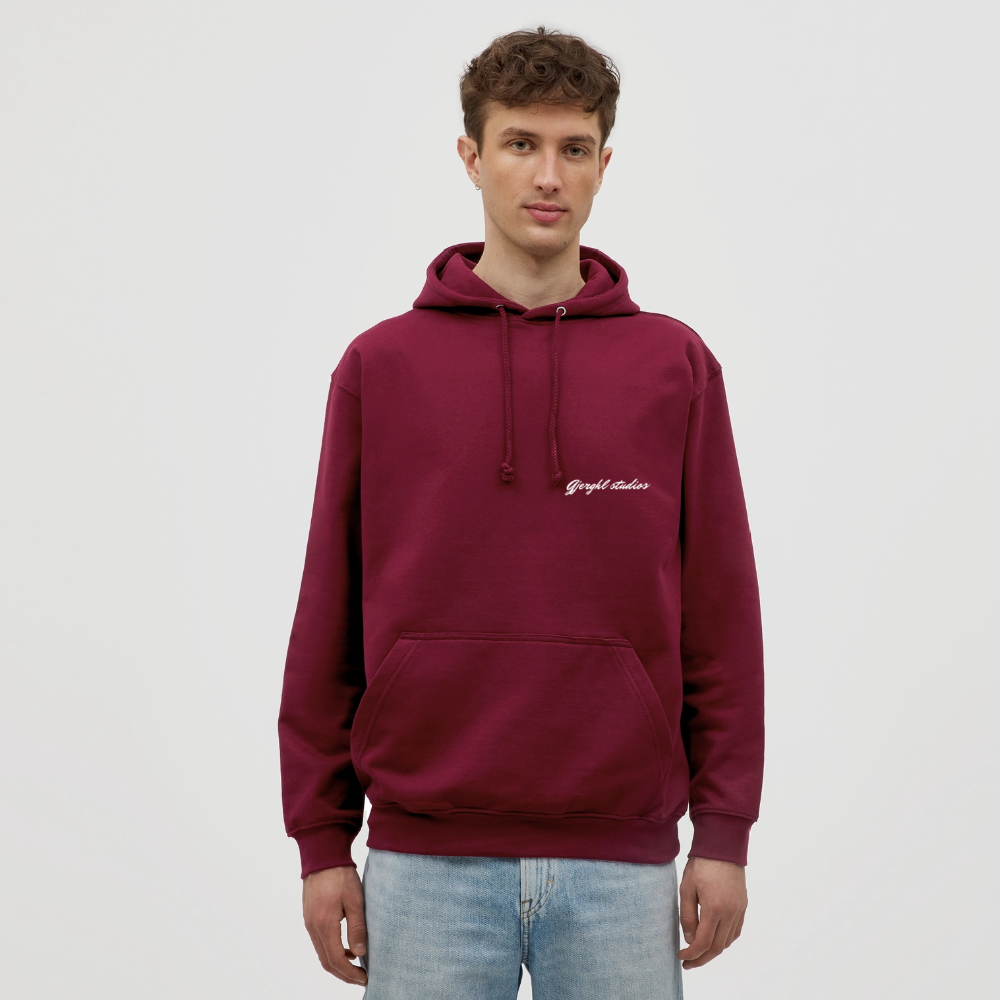 Herren Hoodie Gj.s St. Moritz lmt. - bordeaux