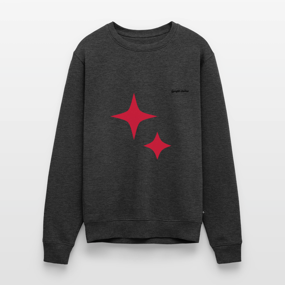 Herren Sweatshirt Gj.s STARs - heather anthracite