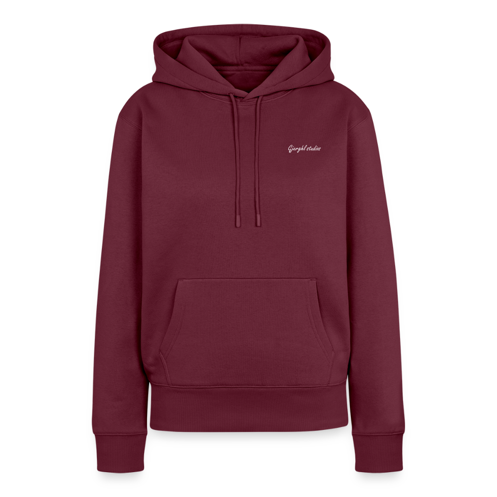 Frauen Hoodie Gj.s Trackie - burgundy