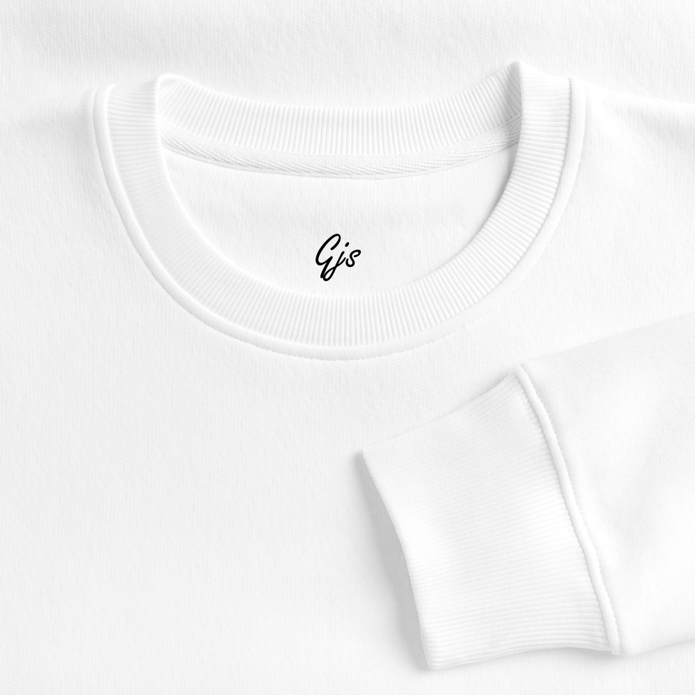 Herren Classic Sweatshirt Gj.s - white