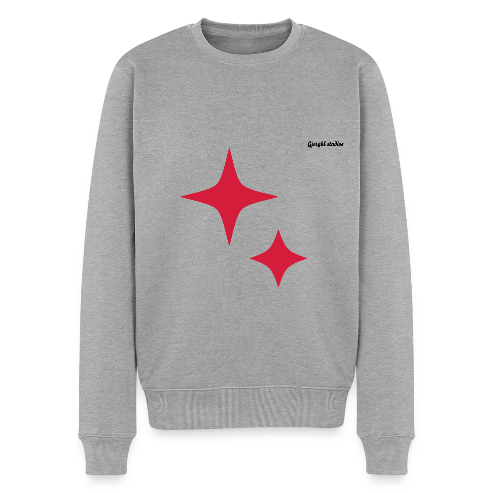 Herren Sweatshirt Gj.s STARs - heather grey