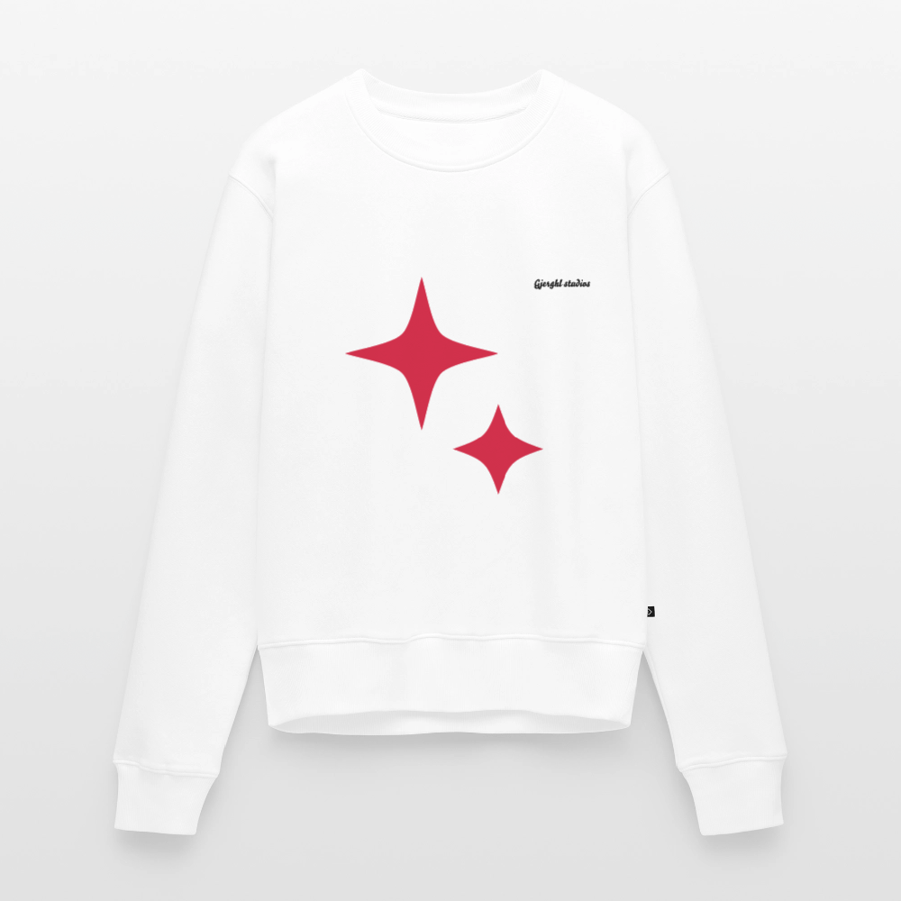 Frauen Sweatshirt Gj.s STARs - white