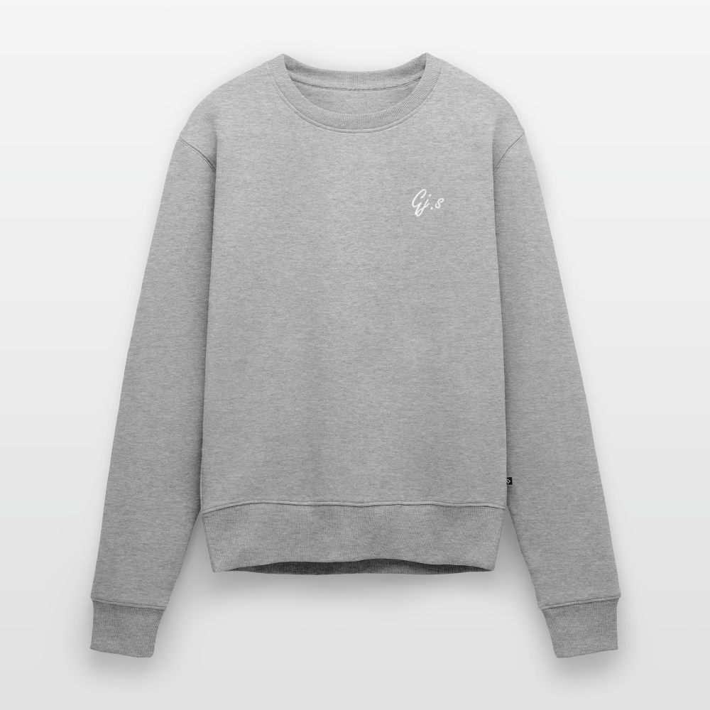 Frauen Sweatshirt Gj.s STAR Pink version - heather grey