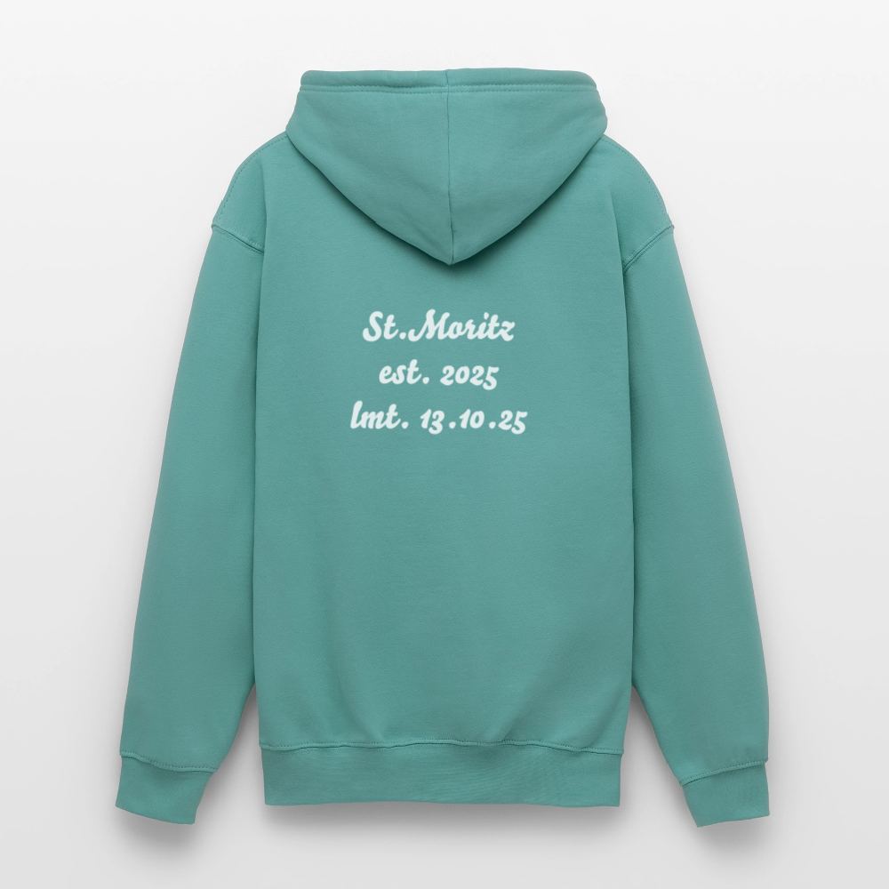 Herren Hoodie Gj.s St. Moritz lmt. - pastel turquoise