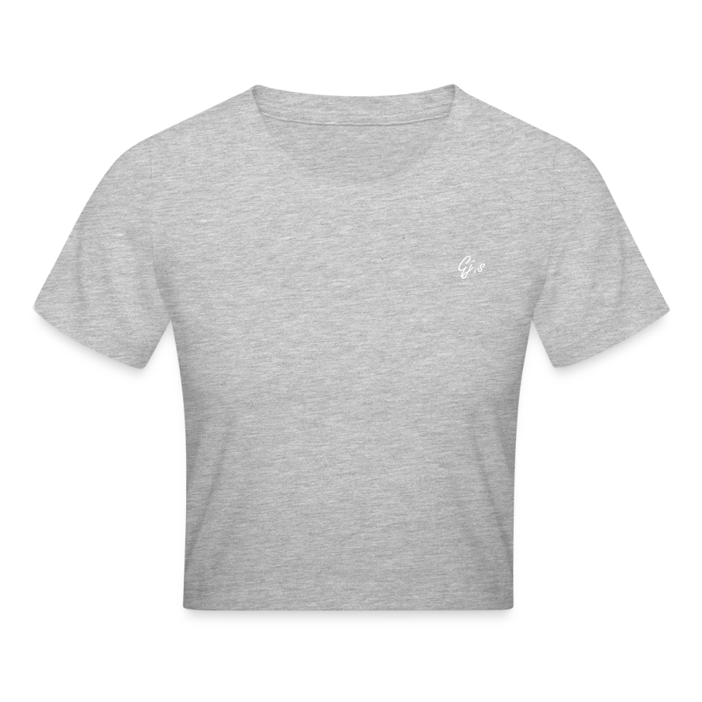 frauen Cropped T-Shirt Gj.s - heather grey