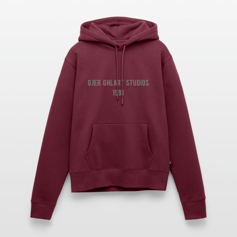 Frauen Hoodie Gj.s Gjer - burgundy
