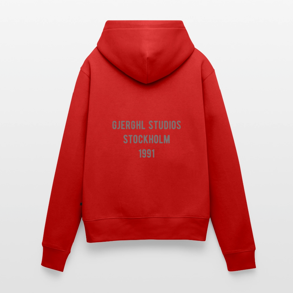Frauen Hoodie Gj.s Stockholm - red