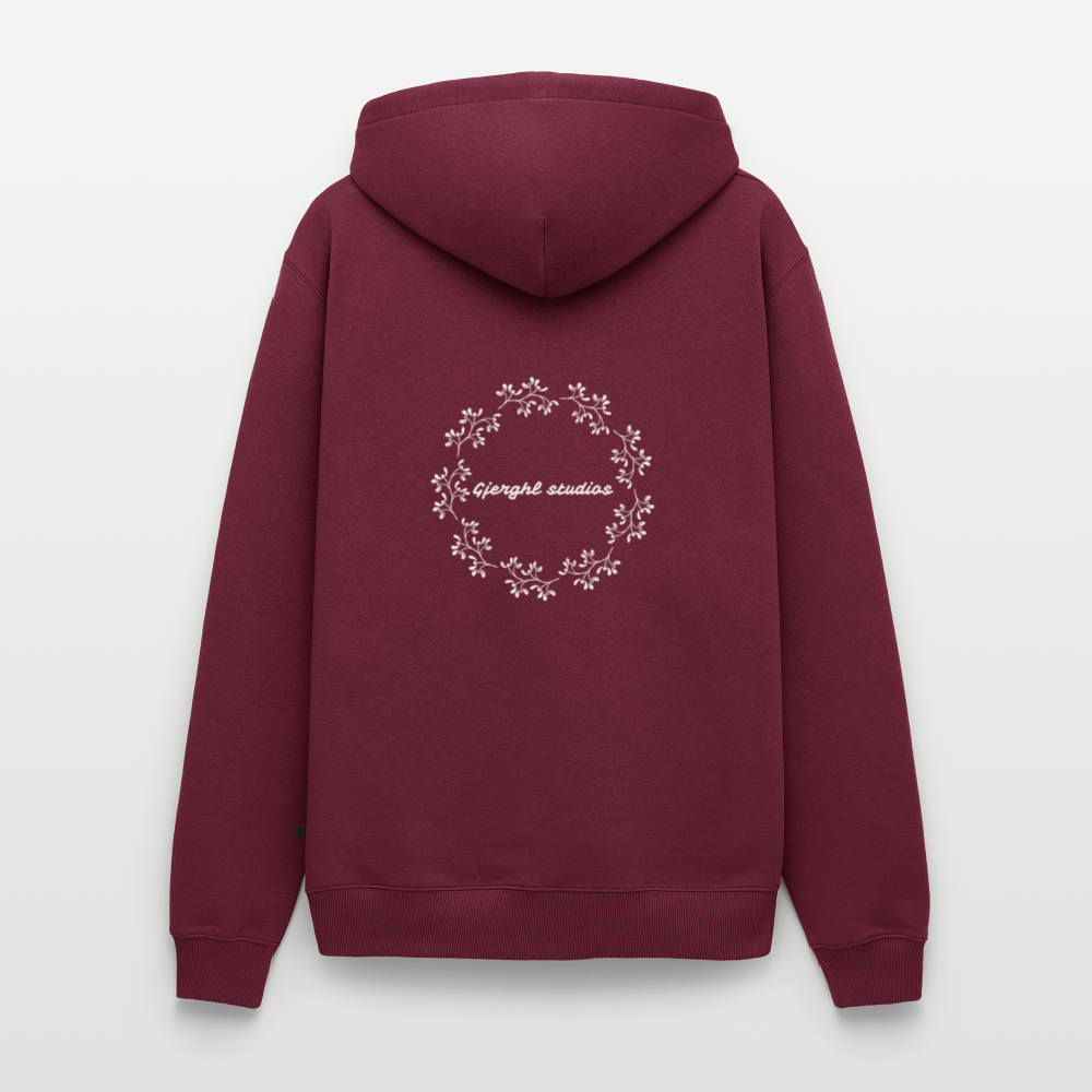 Herren Hoodie Gj.s XMas - burgundy