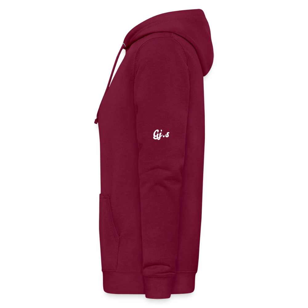 Frauen Hoodie Gj.s St. Moritz lmt. - bordeaux