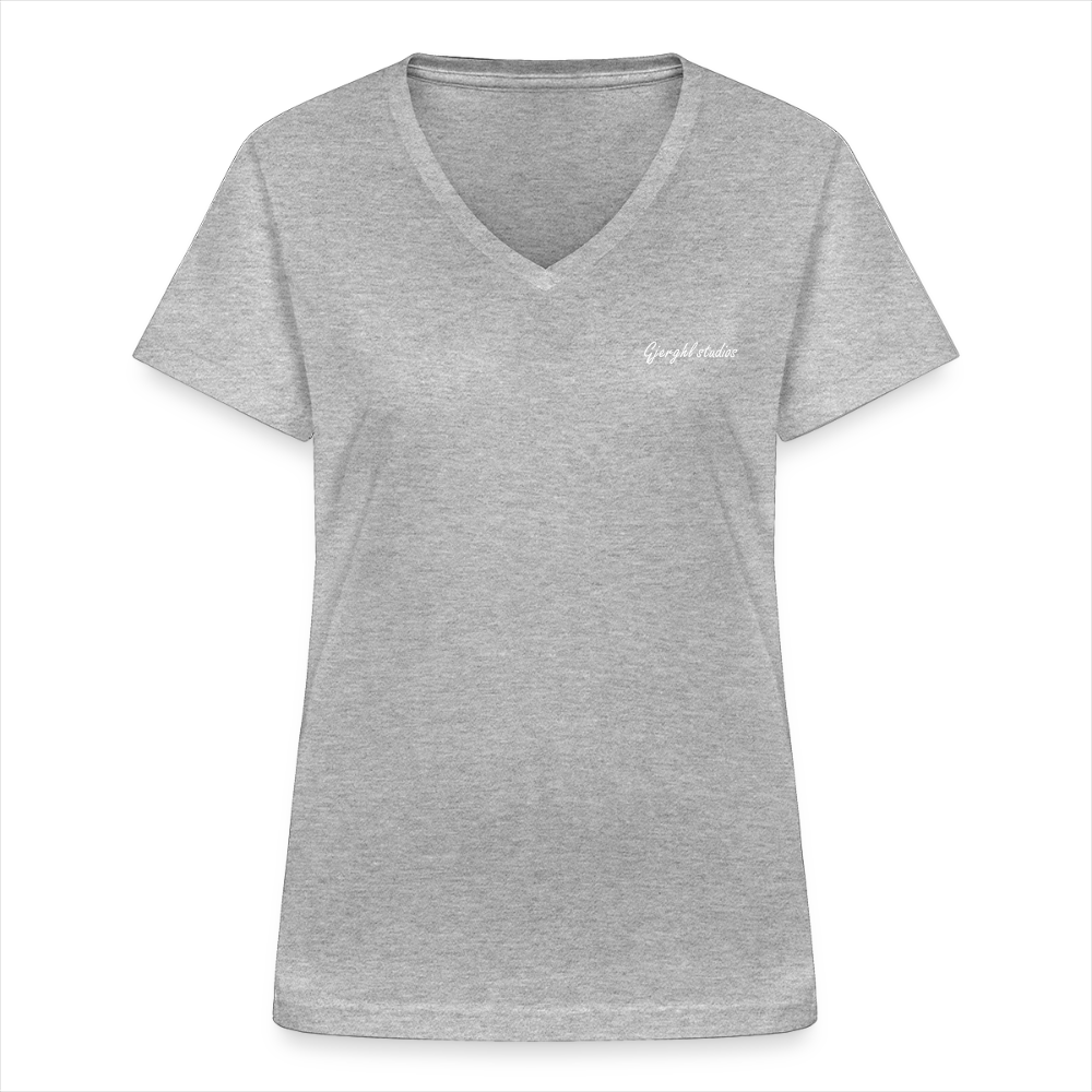 Frauen V T-Shirt Gj.s - sports grey