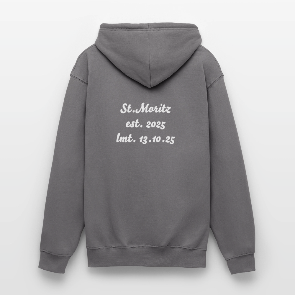 Herren Hoodie Gj.s St. Moritz lmt. - elephant grey